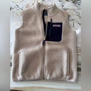 Vineyard Vines Fleece Vest Kids Size 12/14